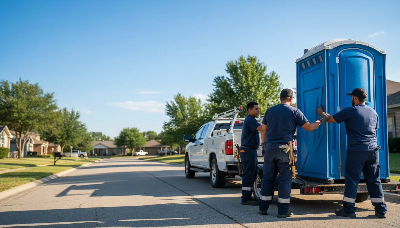 Portable Toilet Rental in Sarepta, LA near me